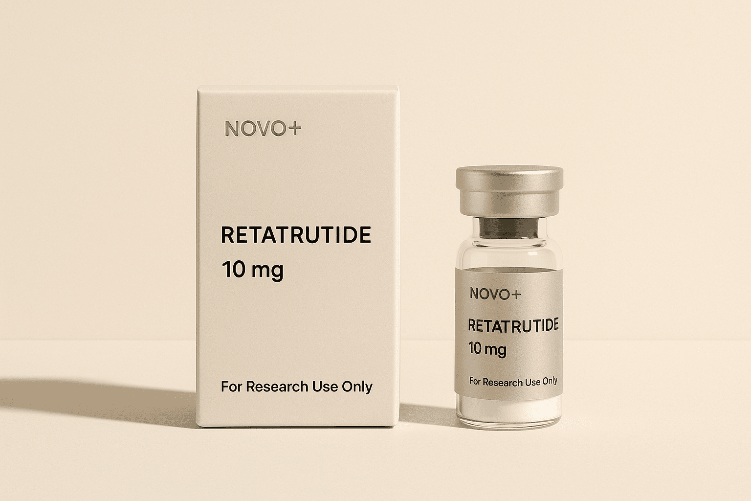 Retatrutide 10mg box and vial